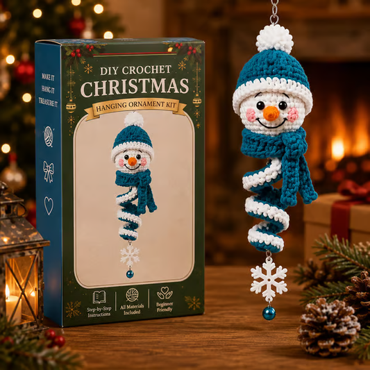 🌲Early Christmas Sale- 49% OFF🎁 2026 Snowman Crochet DIY Kit - Buy 2 Free Shipping