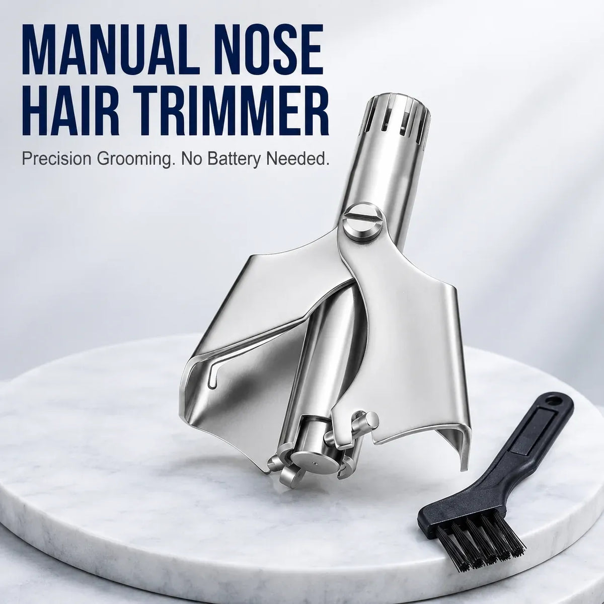 🔥Last Day Sale 49% OFF🎁 Manual Nose Hair Trimmer – Precision Grooming. No Battery Needed.