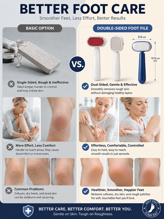 ✨ Beauty Care Pick Dual-Sided Foot Callus Remover