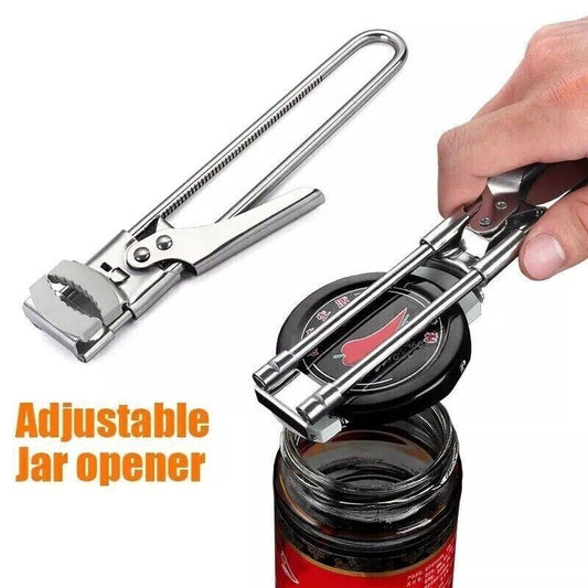 🔥Last Day Promotion - 49% OFF🎁  Adjustable Stainless Steel Jar Opener