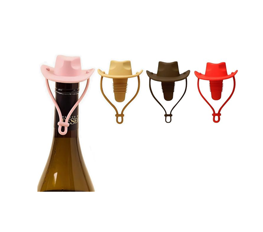 🔥Last Day Promotion - 49% OFF🎁 Reusable Cowboy Hat Wine Stoppers