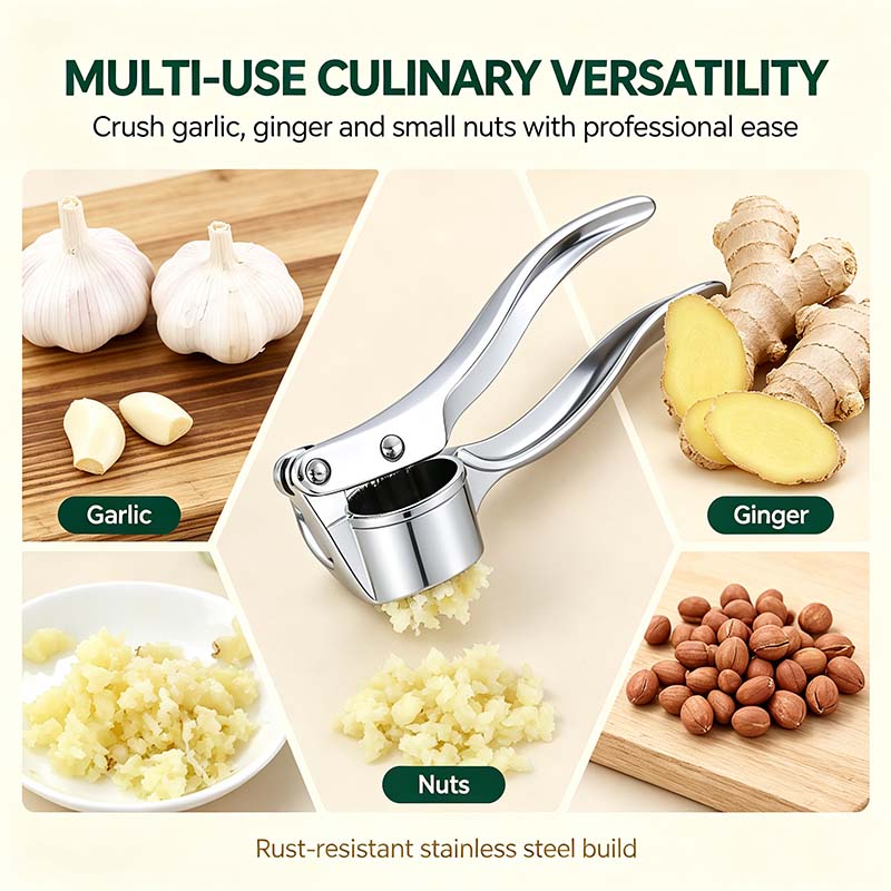 🔥Last Day Sale 49% OFF🎁New Stainless Steel Garlic Press