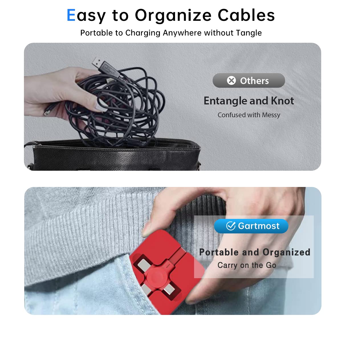 🔥Last Day Promotion - 49% OFF🎁 3-in-1 Data Cable Phone Stand