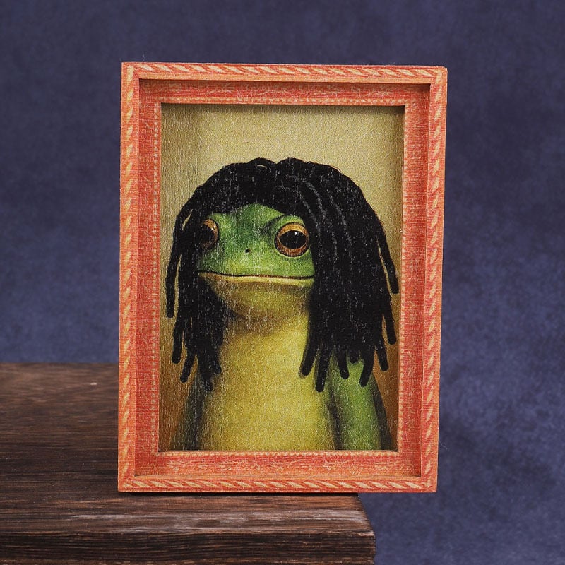 🐸Frog Fridge Magnet — Better Hair Than Me