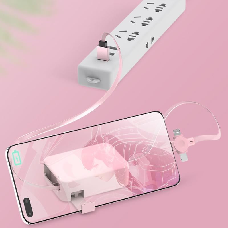 🔥Last Day Promotion - 49% OFF🎁 3-in-1 Data Cable Phone Stand