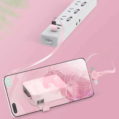 🔥Last Day Promotion - 49% OFF🎁 3-in-1 Data Cable Phone Stand
