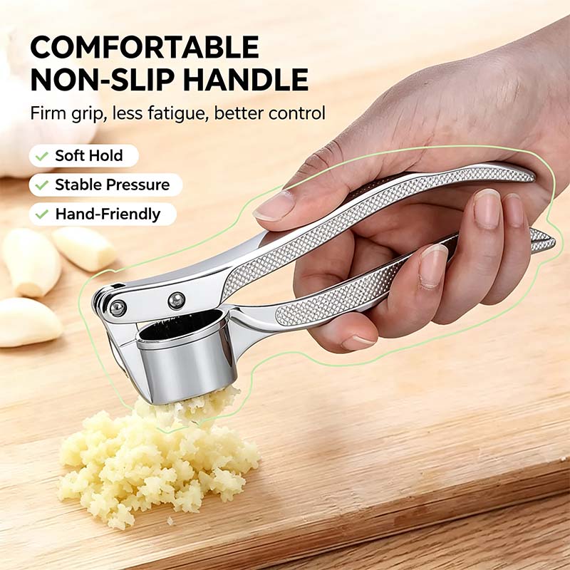 🔥Last Day Sale 49% OFF🎁New Stainless Steel Garlic Press