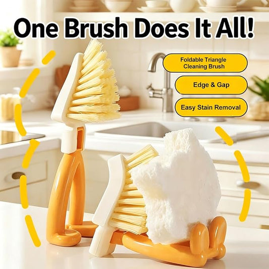 🔥Last Day Promotion - 49% OFF🎁 Multi-Purpose Fun Triangle Brush