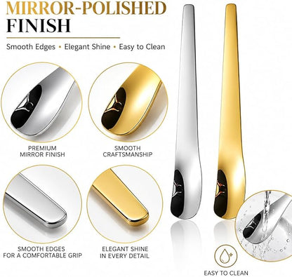 🔥Last Day Promotion - 49% OFF🎁 New 316L Stainless Steel Dessert Spade Spoon