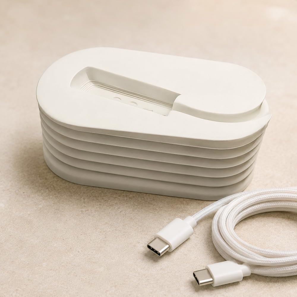 🔥Last Day Promotion - 49% OFF🎁 Cable Organizer Winder With Cable Slot and Storage