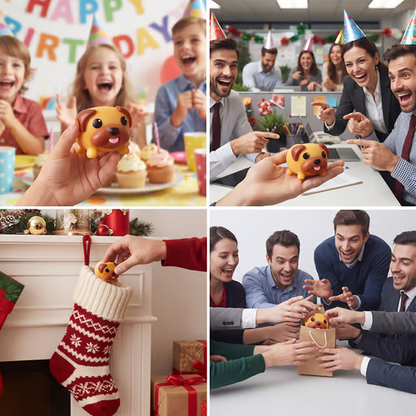 🔥Last Day Promotion - 49% OFF🎁 Moji Dog Pop-to-Pop Tongue Fidget Toy
