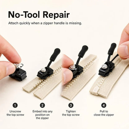 🔥Last Day Promotion - 49% OFF🎁 Removable Zipper Repairer