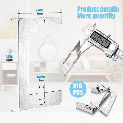 🔥Last Day Promotion - 49% OFF🔥Wall Plate Spacers (Metal) – For Wall Outlet Repair and Securing Loose Outlets