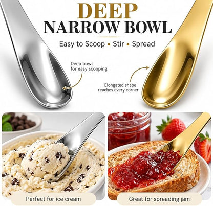 🔥Last Day Promotion - 49% OFF🎁 New 316L Stainless Steel Dessert Spade Spoon
