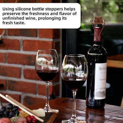 🔥Last Day Promotion - 49% OFF🎁 Reusable Cowboy Hat Wine Stoppers