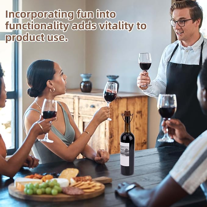 🔥Last Day Promotion - 49% OFF🎁 Reusable Cowboy Hat Wine Stoppers