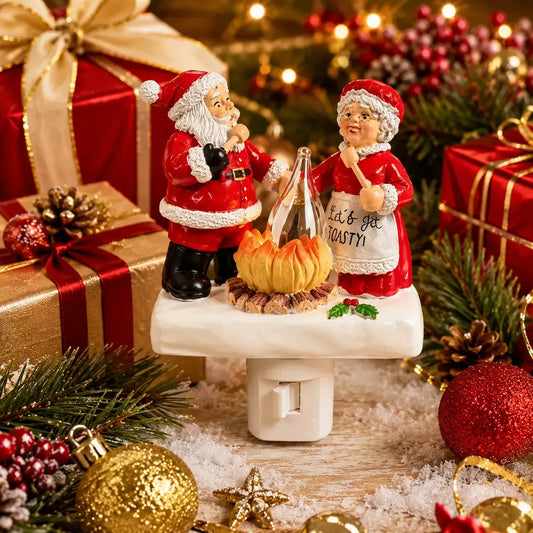 🌲Early Christmas Sale- 49% OFF🎁Santa Claus Resin Night Light - A Cheerful Glow for Christmas