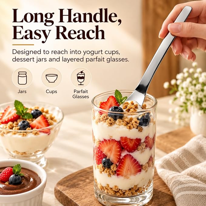 🔥Last Day Promotion - 49% OFF🎁 New 316L Stainless Steel Dessert Spade Spoon