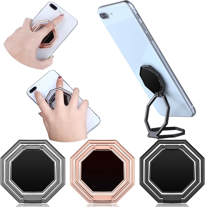 🔥Last Day Promotion - 49% OFF🎁 3 in 1 Metal Phone Ring Holder