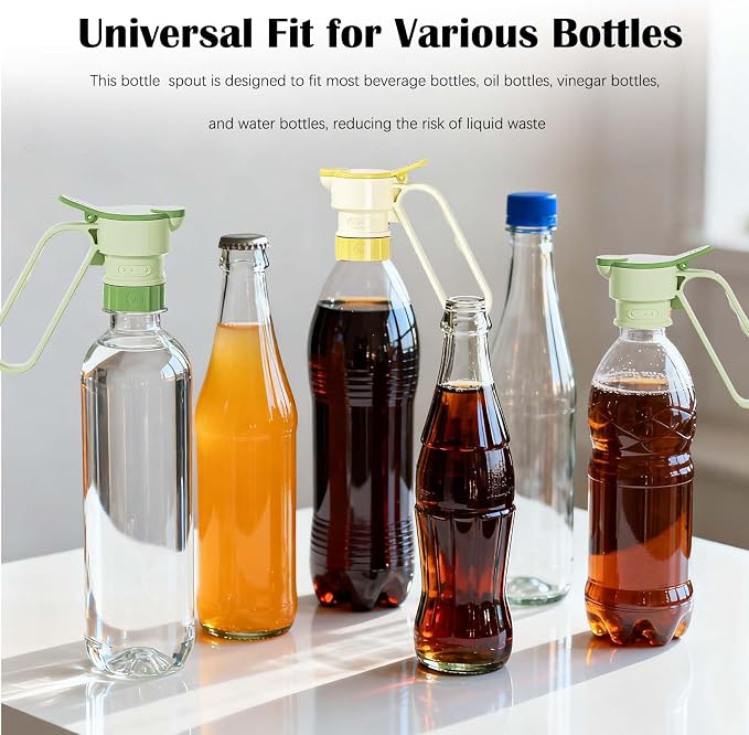 🔥Last Day Promotion - 49% OFF🎁 Bottle Spout for Olive Oil, Water, Vinegar, and Homemade Drinks