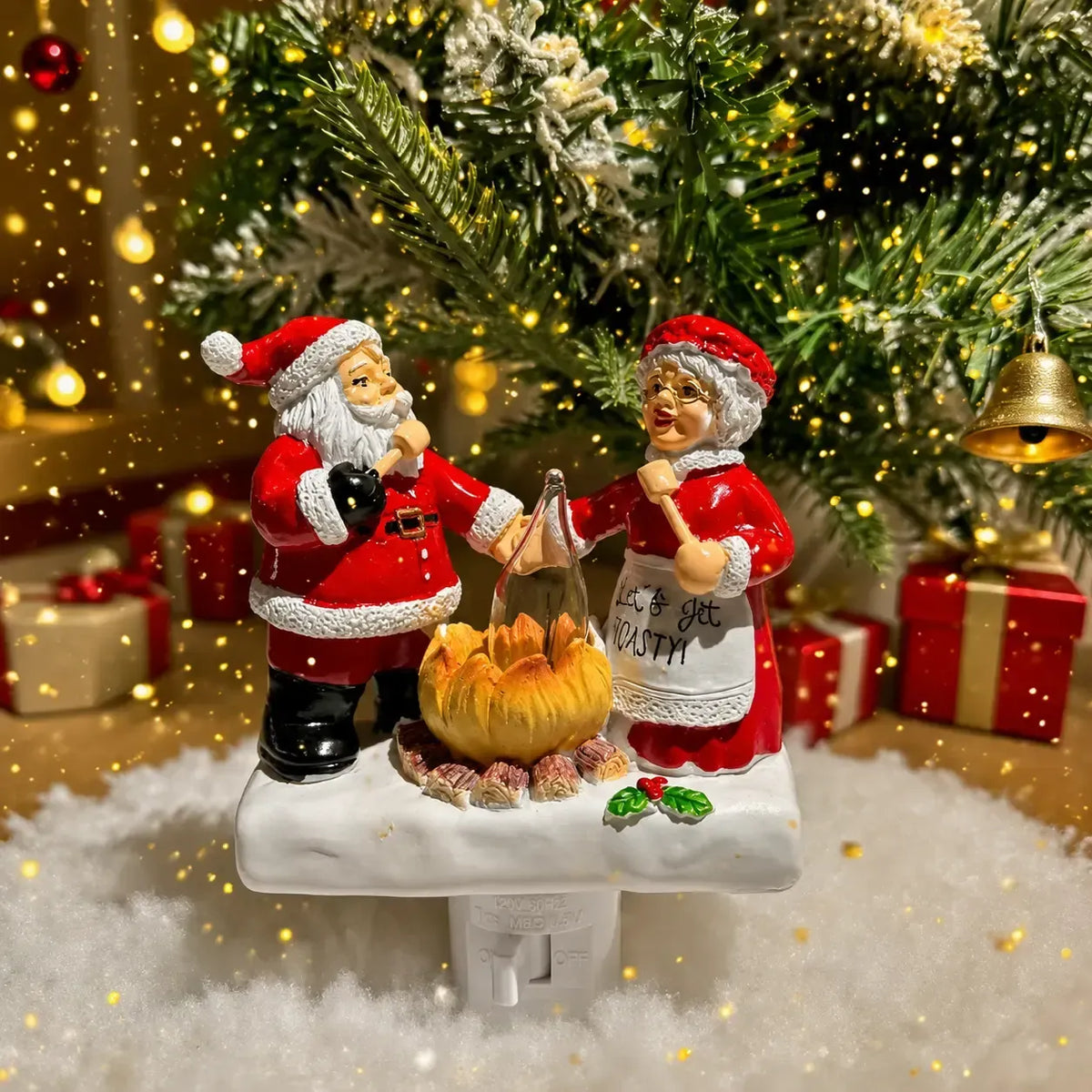 🌲Early Christmas Sale- 49% OFF🎁Santa Claus Resin Night Light - A Cheerful Glow for Christmas