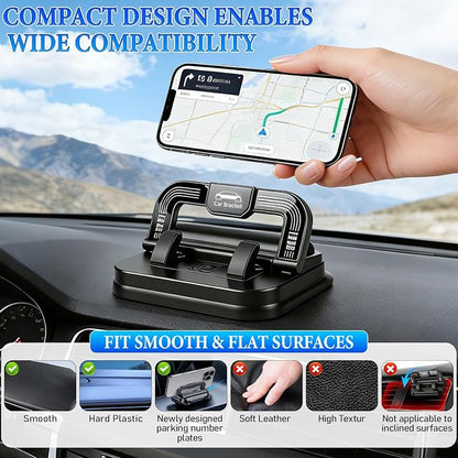 🔥Last Day 50% OFF 🎁Multifunctional Car Phone Holder - 360 Degree Rotation