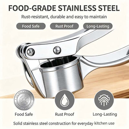 🔥Last Day Sale 49% OFF🎁New Stainless Steel Garlic Press