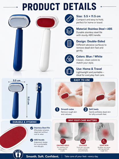 ✨ Beauty Care Pick Dual-Sided Foot Callus Remover