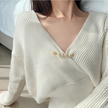 🔥Last Day Promotion - 49% OFF🎁Fancy Rhinestones Pearls Safety Pin Brooch