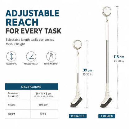 🔥Last Day Promotion - 49% OFF🔥 Multifunctional Extendable Long Handle Floor Scrub Brush