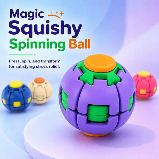 🔥Last Day Promotion - 49% OFF🎁 Magic Squishy Spinning Ball - Buy 4 Free Shipping