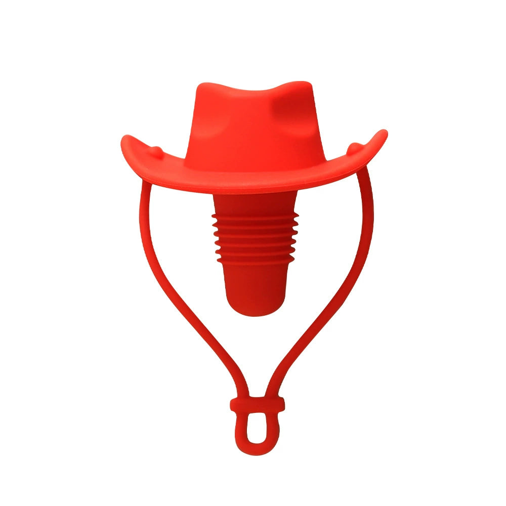 🔥Last Day Promotion - 49% OFF🎁 Reusable Cowboy Hat Wine Stoppers