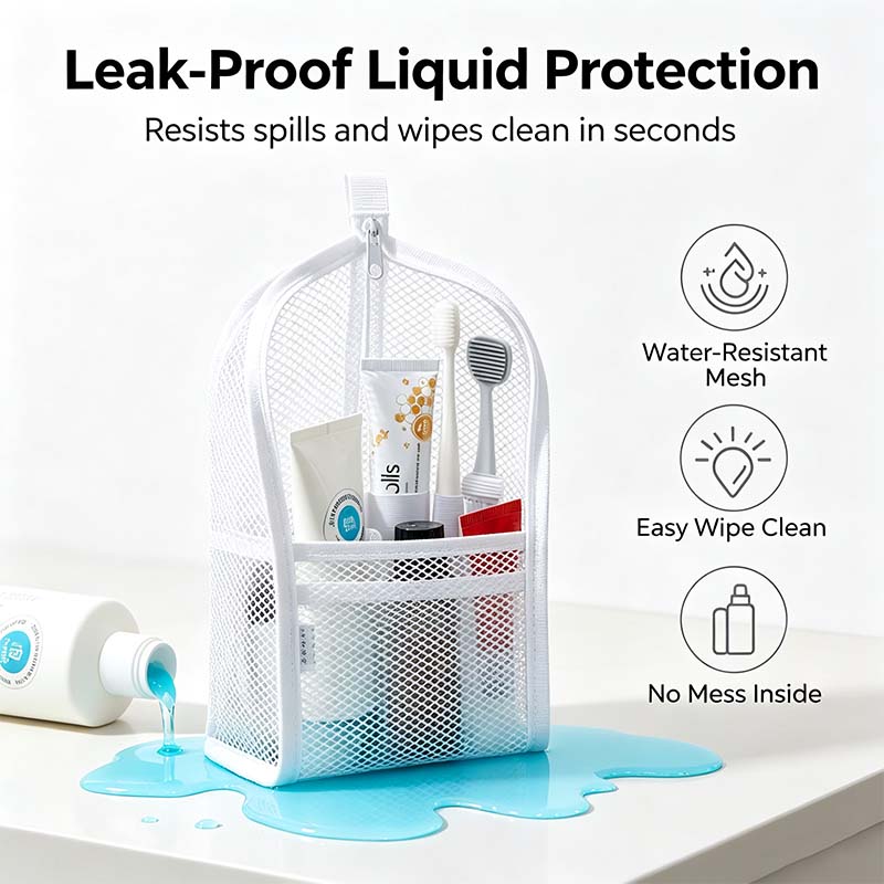 🔥Last Day Sale 49% OFF🎁 Standing Toiletry Bag Waterproof Foldable Travel Makeup Organizer