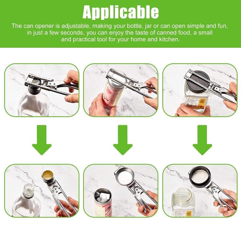 🔥Last Day Promotion - 49% OFF🎁  Adjustable Stainless Steel Jar Opener