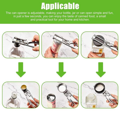 🔥Last Day Promotion - 49% OFF🎁  Adjustable Stainless Steel Jar Opener