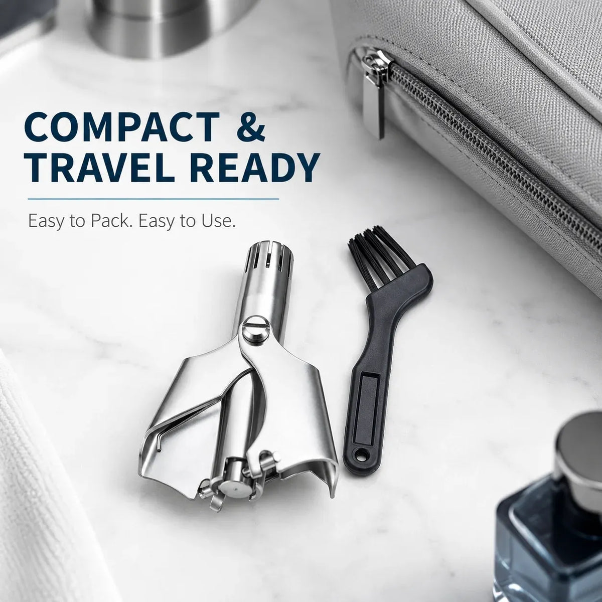 🔥Last Day Sale 49% OFF🎁 Manual Nose Hair Trimmer – Precision Grooming. No Battery Needed.