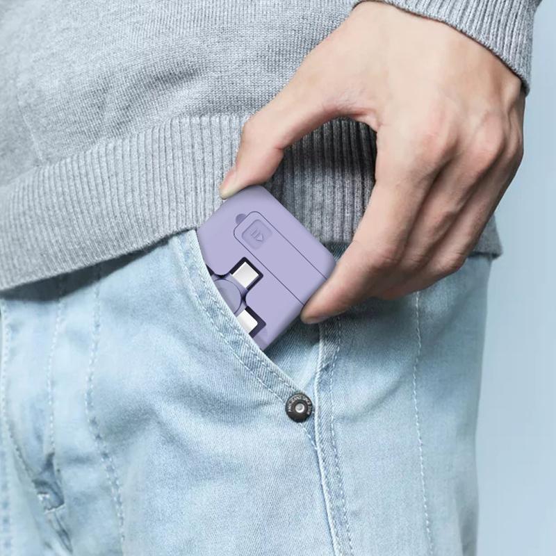 🔥Last Day Promotion - 49% OFF🎁 3-in-1 Data Cable Phone Stand