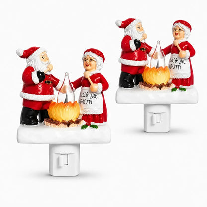 🌲Early Christmas Sale- 49% OFF🎁Santa Claus Resin Night Light - A Cheerful Glow for Christmas