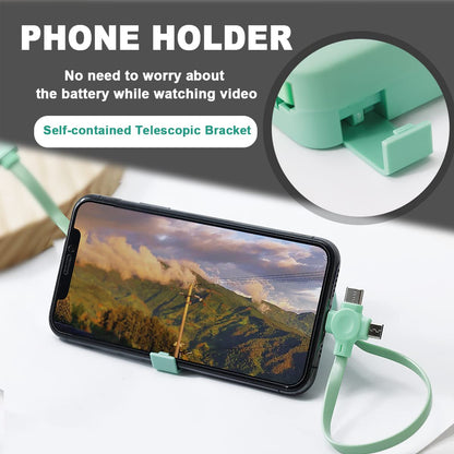 🔥Last Day Promotion - 49% OFF🎁 3-in-1 Data Cable Phone Stand