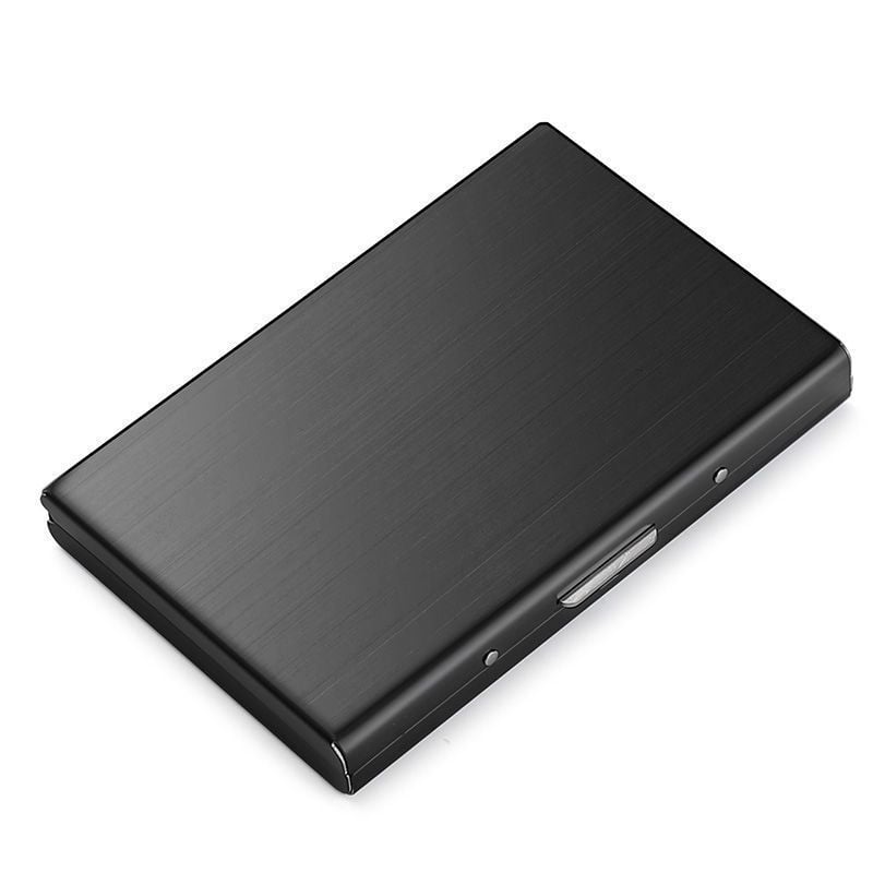 🔥Last Day Sale 49% OFF🎁RFID Blocking Metal Card Holder – Ultra-Slim Stainless Steel Wallet