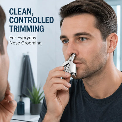 🔥Last Day Sale 49% OFF🎁 Manual Nose Hair Trimmer – Precision Grooming. No Battery Needed.