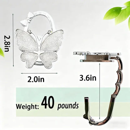 🔥Last Day Promotion - 49% OFF🎁 Butterfly Foldable Handbag Hook – Buy 3 Free Shipping