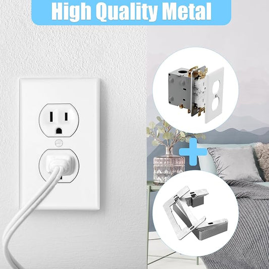 🔥Last Day Promotion - 49% OFF🔥Wall Plate Spacers (Metal) – For Wall Outlet Repair and Securing Loose Outlets