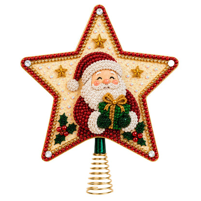 🔥Last Day Promotion - 49% OFF🎄DIY Five-Pointed Star Diamond Painting Christmas Tree Topper