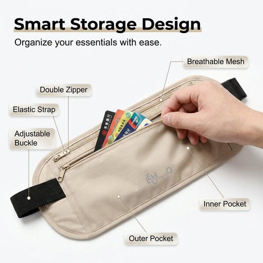 🔥Last Day Promotion - 49% OFF🎁 Anti-theft Concealed Travel Waist Bag
