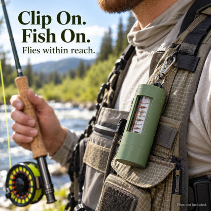 🔥Last Day Promotion - 49% OFF🎣 Wearable Fly Box – Portable Fly Fishing Storage Case