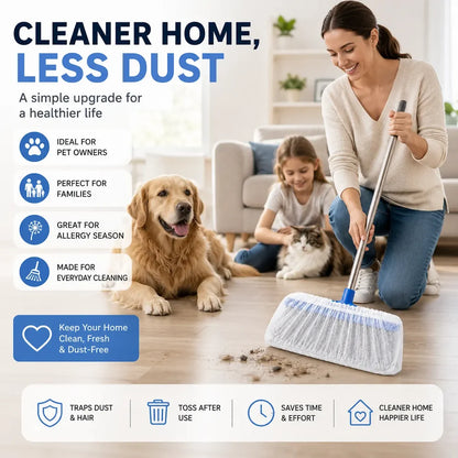 🔥Last Day Promotion - 49% OFF🎁 Disposable Broom Dust Covers