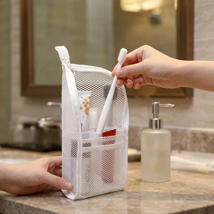 🔥Last Day Sale 49% OFF🎁 Standing Toiletry Bag Waterproof Foldable Travel Makeup Organizer