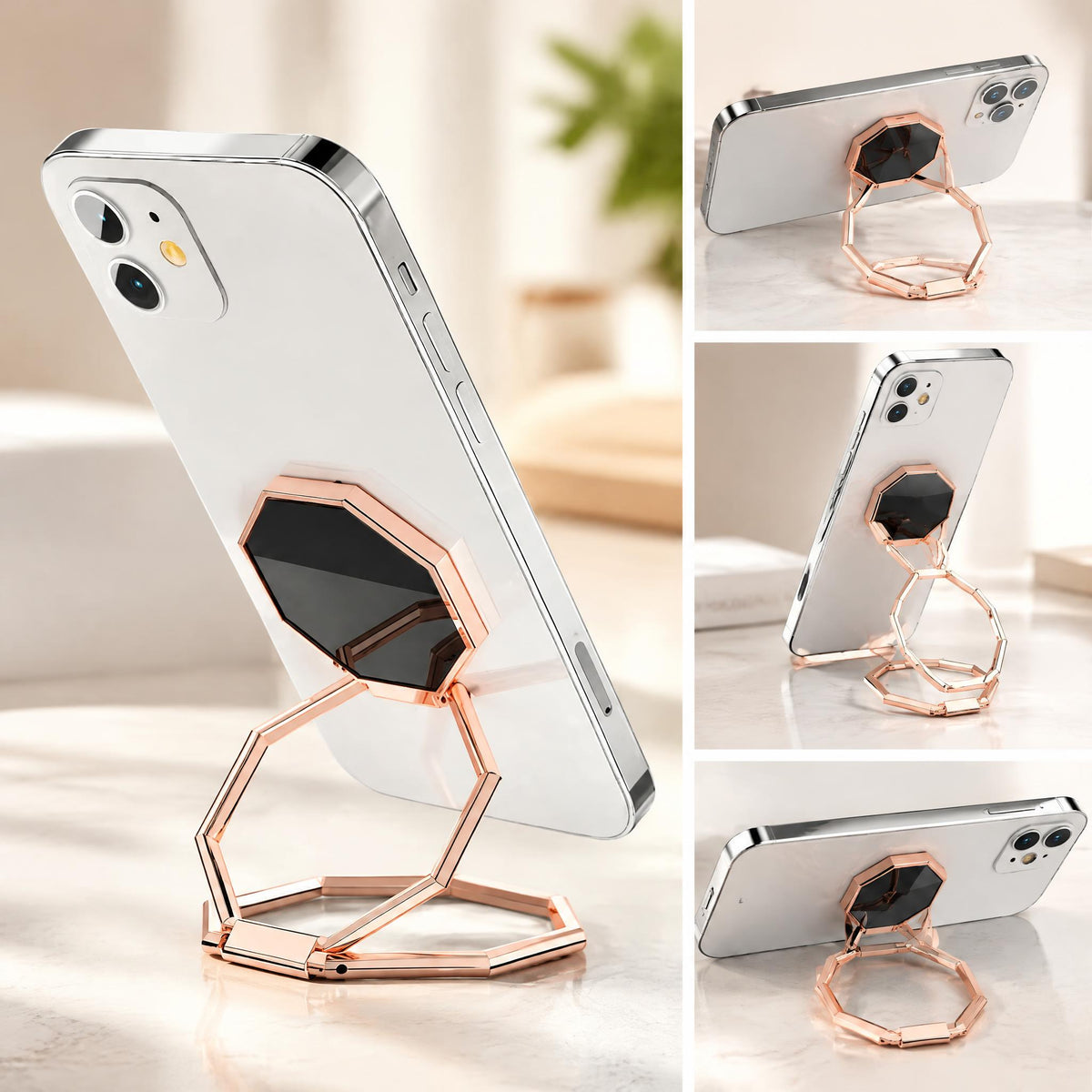 🔥Last Day Promotion - 49% OFF🎁 3 in 1 Metal Phone Ring Holder