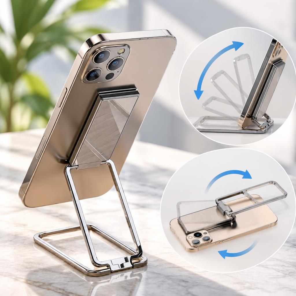 🔥Last Day Promotion - 49% OFF🎁 Ultra-Thin Cell Phone Ring Holder - 360° Rotation